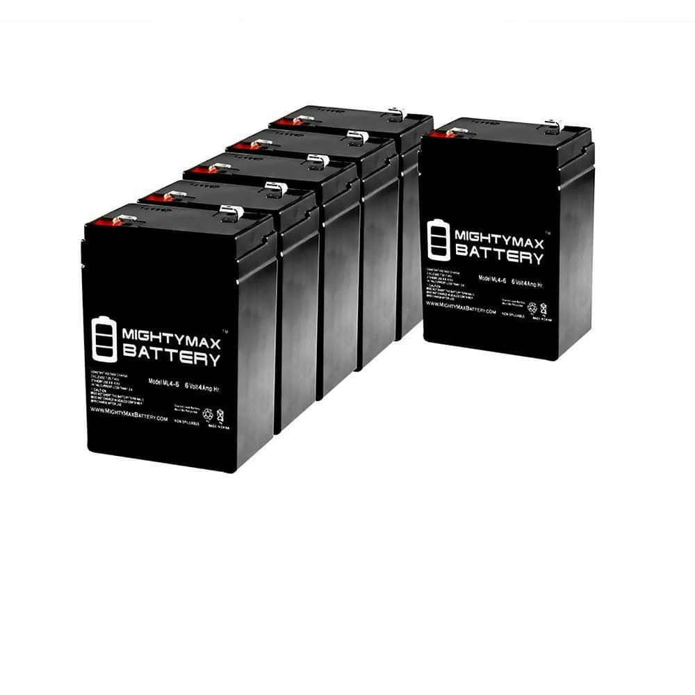 6V 4.5Ah Battery for National Power Corporation GS009P5 6-Pack: $49.99 6V 4.5Ah Battery for National Power Corporation GS009P5 6-Pack: $49.99