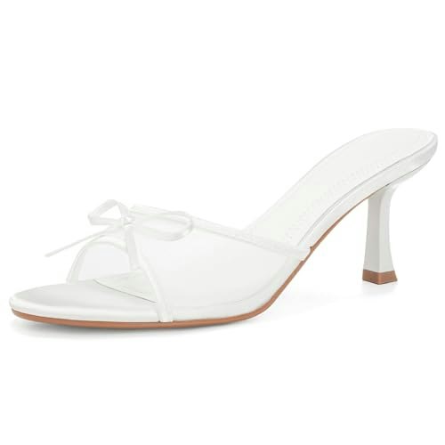 Lullasong Women's Mesh Bow Kitten Heel Sandals: $31.44 Lullasong Women's Mesh Bow Kitten Heel Sandals: $31.44