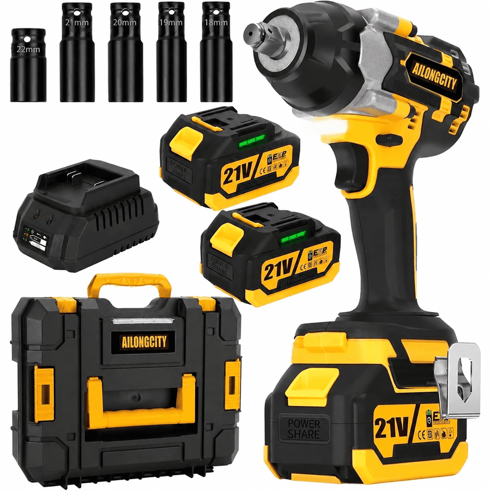 1,000Nm Brushless Cordless Impact Wrench 2-Battery Kit: $69.99 1,000Nm Brushless Cordless Impact Wrench 2-Battery Kit: $69.99