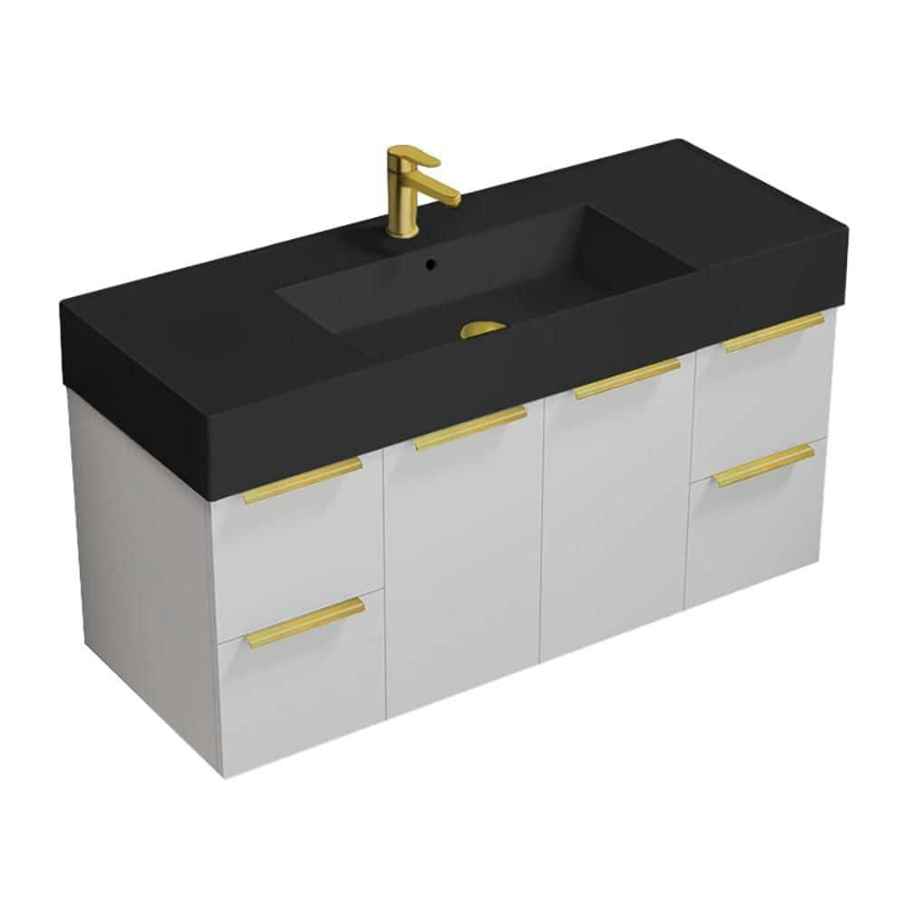 Derin 47.6-Inch Modern Freestanding Vanity: $2,363.90 Derin 47.6-Inch Modern Freestanding Vanity: $2,363.90