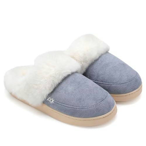 NineCiFun Unisex Memory Foam House Slippers: $14.44