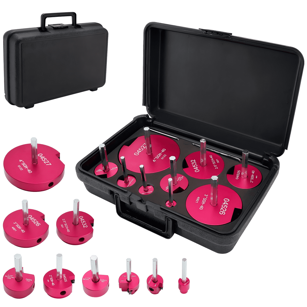 9-Piece Plastic Pipe Fitting Reamer Kit: $62.26 9-Piece Plastic Pipe Fitting Reamer Kit: $62.26
