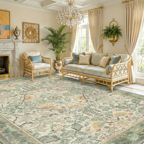 Hazo Haus 8x10 Floral Area Rug: $121.99