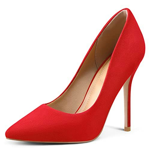 Mysoft Women's 4-Inch Pointed Toe Stiletto Pumps: $33.99 Mysoft Women's 4-Inch Pointed Toe Stiletto Pumps: $33.99