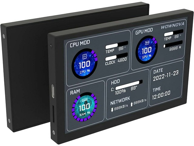 5-Inch PC Temperature Sensor IPS Display: $129.99 5-Inch PC Temperature Sensor IPS Display: $129.99