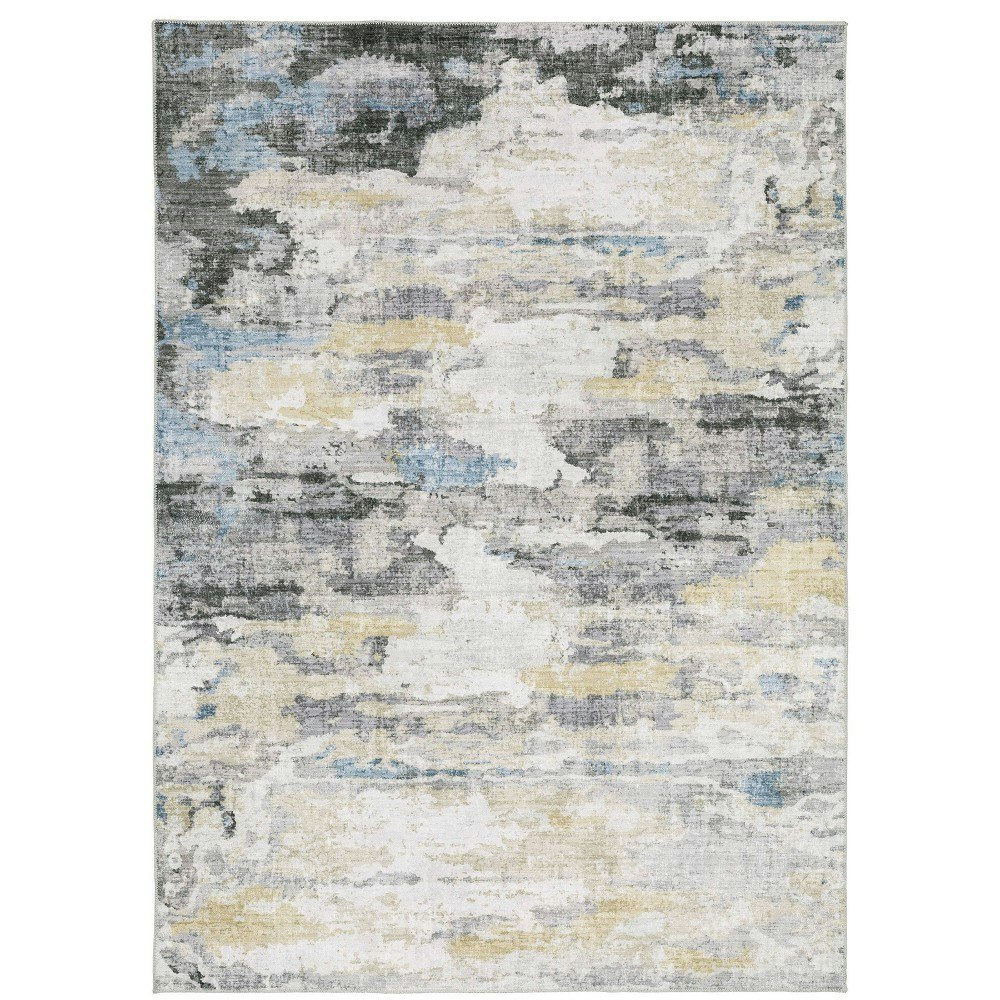 5'x7' Micah Washable Distressed Abstract Area Rug: $268.99 5'x7' Micah Washable Distressed Abstract Area Rug: $268.99