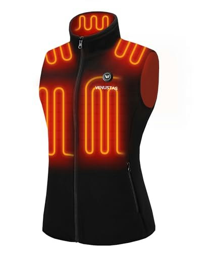 Venustas Women's Fleece Heated Vest: $99.99 Venustas Women's Fleece Heated Vest: $99.99
