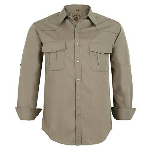 Coevals Club Men's Western Long Sleeve Pearl Snap Shirt: $26.34 Coevals Club Men's Western Long Sleeve Pearl Snap Shirt: $26.34