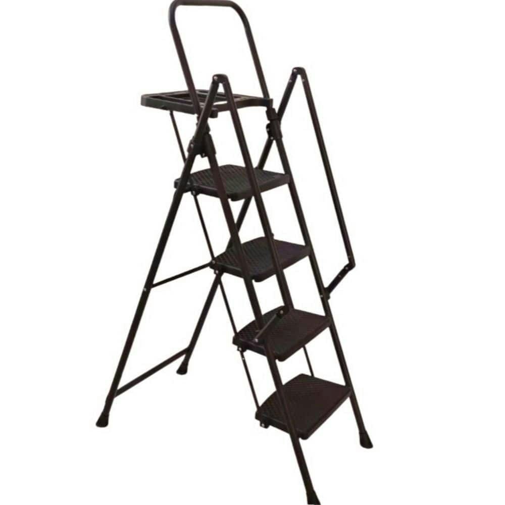 4-Step Folding Steel Step Stool: $108.10