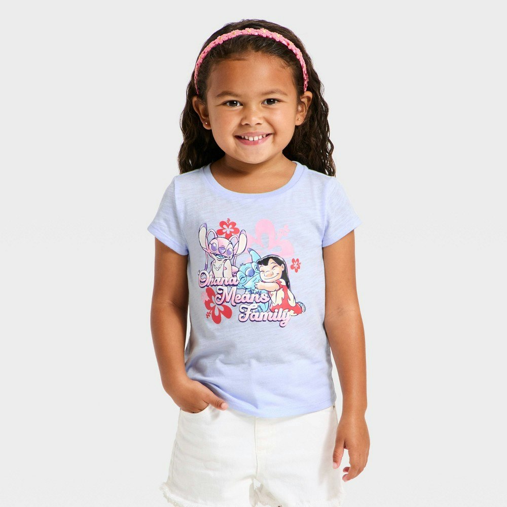Lilo & Stitch Ohana Toddler Girls' Short Sleeve T-Shirt 3T: $5 Lilo & Stitch Ohana Toddler Girls' Short Sleeve T-Shirt 3T: $5