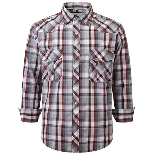 Coevals Club Men's Long Sleeve Western Plaid Shirt: $26.34 Coevals Club Men's Long Sleeve Western Plaid Shirt: $26.34