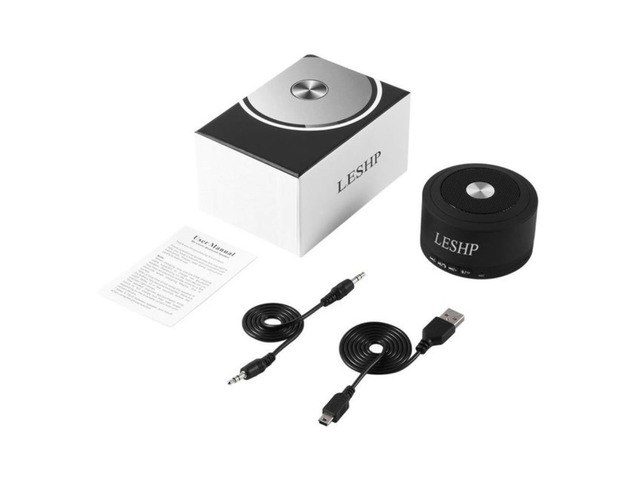 Leshp Mini Portable Wireless Speaker: $22.18 Leshp Mini Portable Wireless Speaker: $22.18