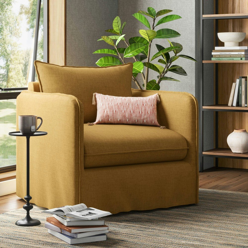Threshold Berea Slouchy Lounge Chair: $730 Threshold Berea Slouchy Lounge Chair: $730