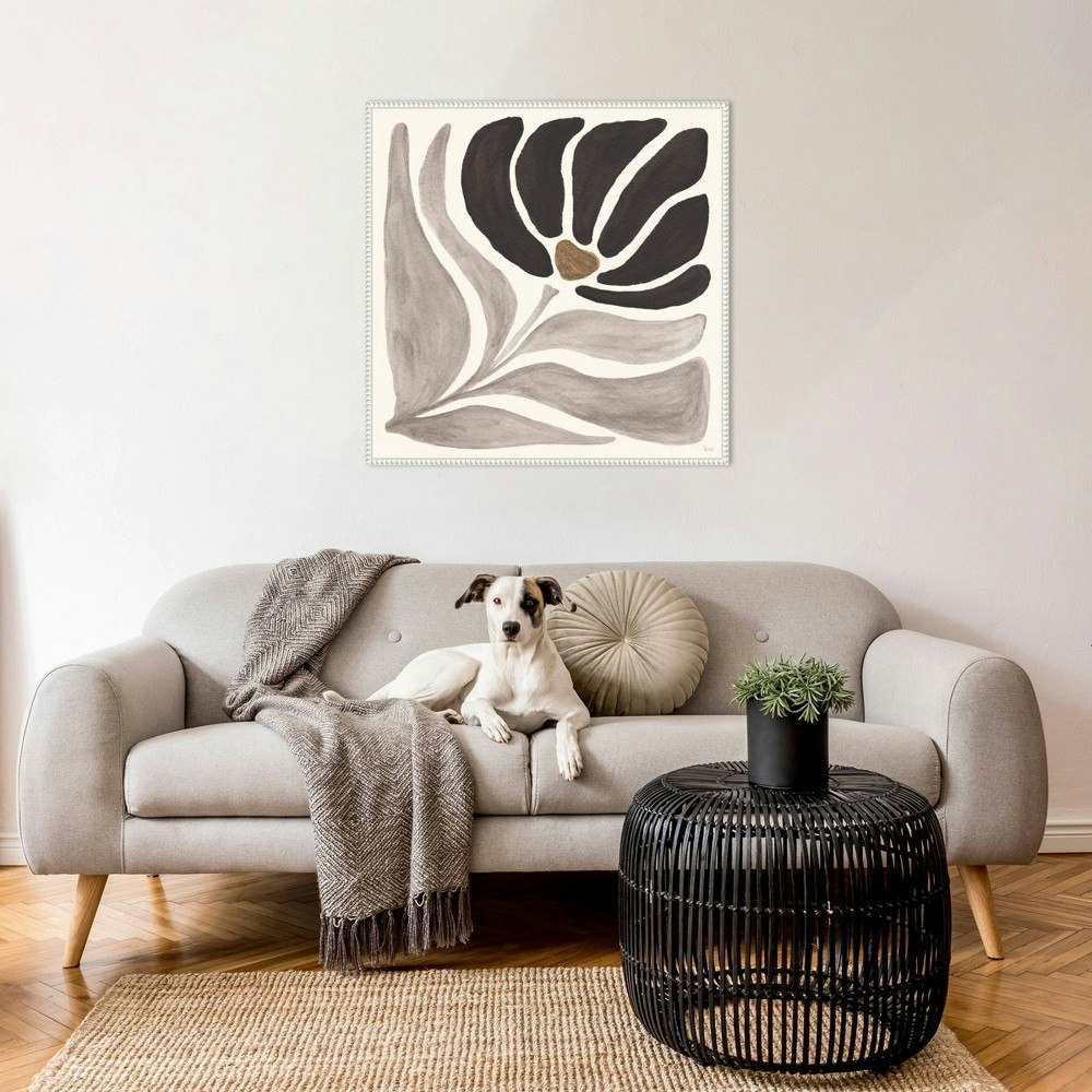 Amanti Art 30"x30" Modern Petals IV Framed Canvas Wall Art: $138.99 Amanti Art 30"x30" Modern Petals IV Framed Canvas Wall Art: $138.99