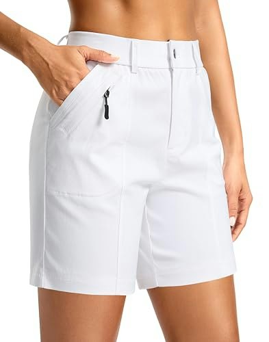 Santiny Women's Hiking Golf Shorts: $25.49 Santiny Women's Hiking Golf Shorts: $25.49