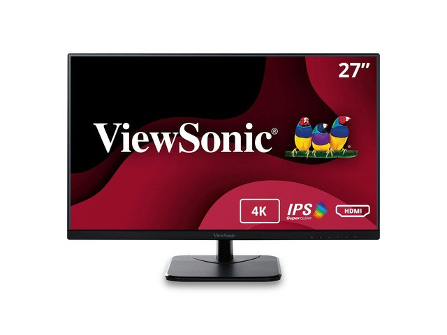 ViewSonic VA 27" 4K HDR IPS Monitor: $229.99 ViewSonic VA 27" 4K HDR IPS Monitor: $229.99