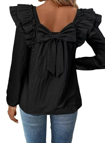 Falechay Women's Crewneck Chiffon Top: $23.79 Falechay Women's Crewneck Chiffon Top: $23.79