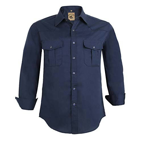 Coevals Club Men's Long Sleeve Western Pearl Snap Work Shirt: $24.64 Coevals Club Men's Long Sleeve Western Pearl Snap Work Shirt: $24.64