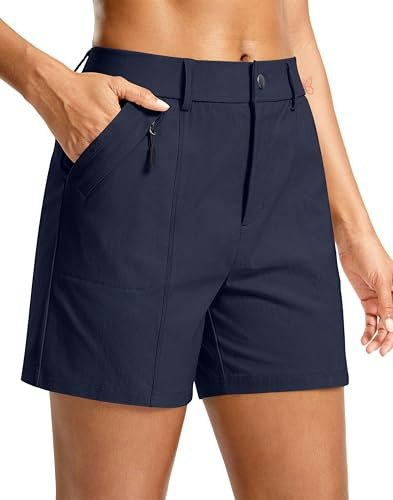 Santiny Women's Hiking Golf Shorts: $25.49 Santiny Women's Hiking Golf Shorts: $25.49