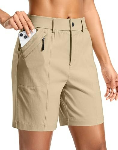 Santiny Women's Hiking Golf Shorts: $25.49 Santiny Women's Hiking Golf Shorts: $25.49