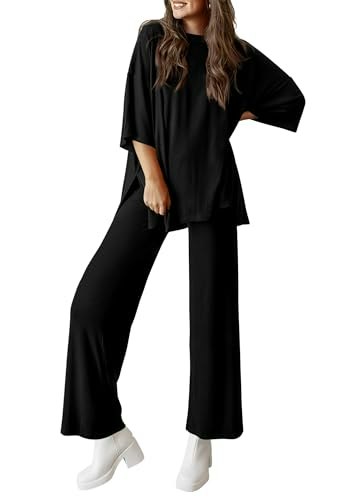 Prettygarden Women's Two-Piece Lounge Set: $27.19 Prettygarden Women's Two-Piece Lounge Set: $27.19