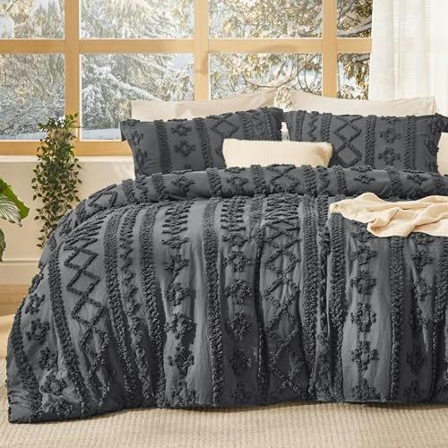 Bedsure Full Tufted Boho Comforter Set: $44.99 Bedsure Full Tufted Boho Comforter Set: $44.99
