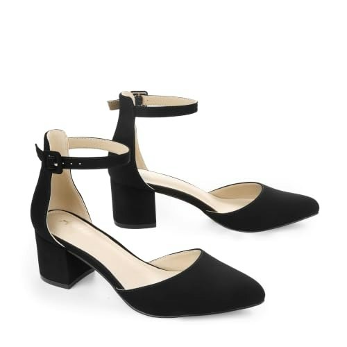 Ankis Women's 2.25-Inch Low Block Heel Pumps: $29.99 Ankis Women's 2.25-Inch Low Block Heel Pumps: $29.99