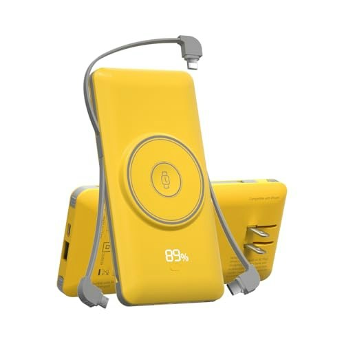 Luckyfellow 10,000mAh Wireless Portable Power Bank: $33.99 Luckyfellow 10,000mAh Wireless Portable Power Bank: $33.99