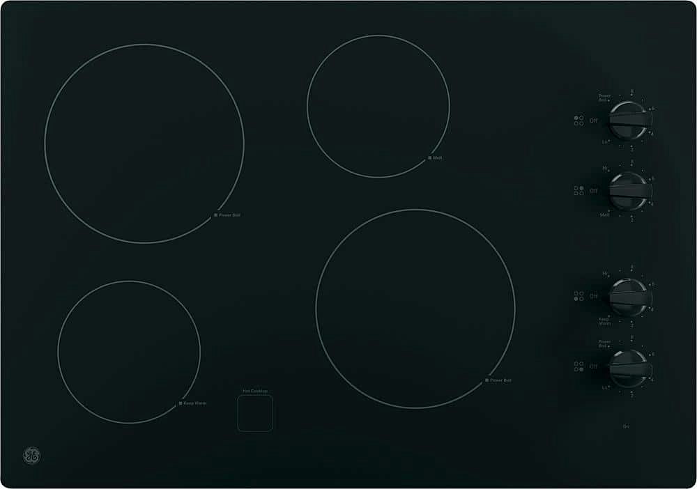 GE 30-Inch 4-Element Built-In Electric Cooktop: $598.99