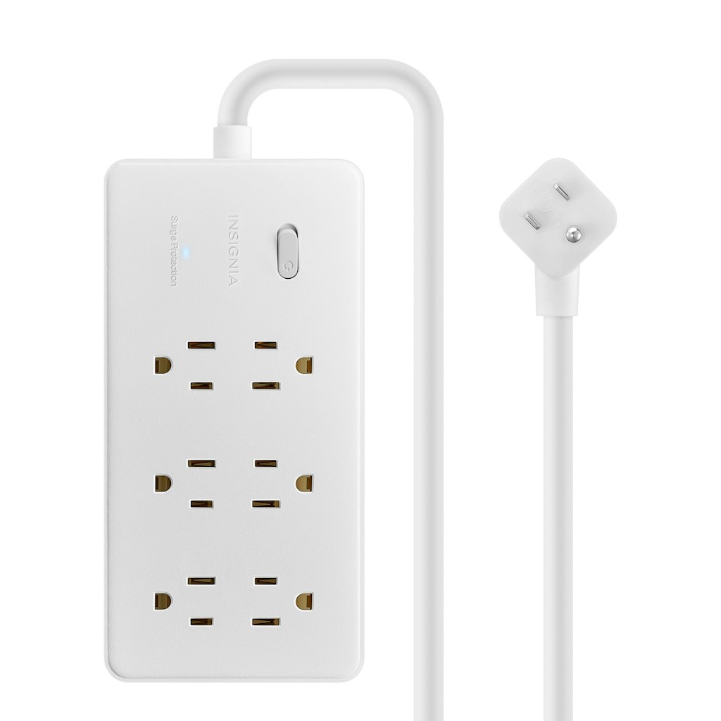 Insignia 6-Outlet 980-Joule Surge Protector Strip: $11.99 Insignia 6-Outlet 980-Joule Surge Protector Strip: $11.99