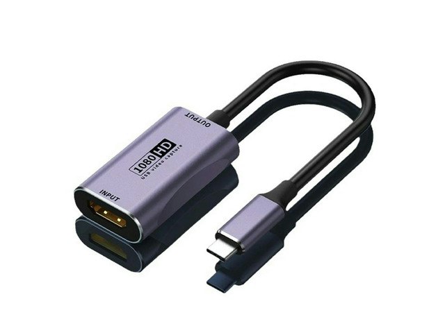 Mini HDMI to HDMI Adapter Cable 4K Video Capture Card: $13.76