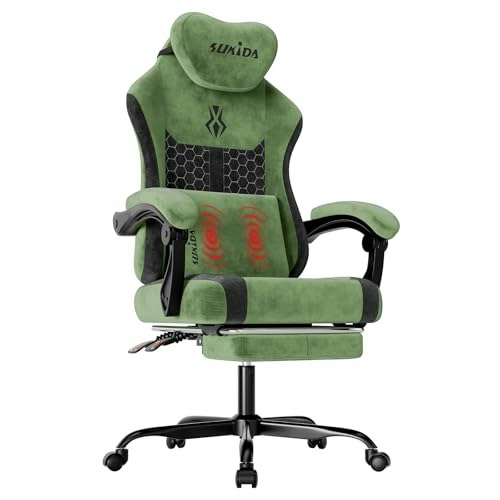 Sukida Ergonomic Fabric Gaming Chair: $72.67 Sukida Ergonomic Fabric Gaming Chair: $72.67