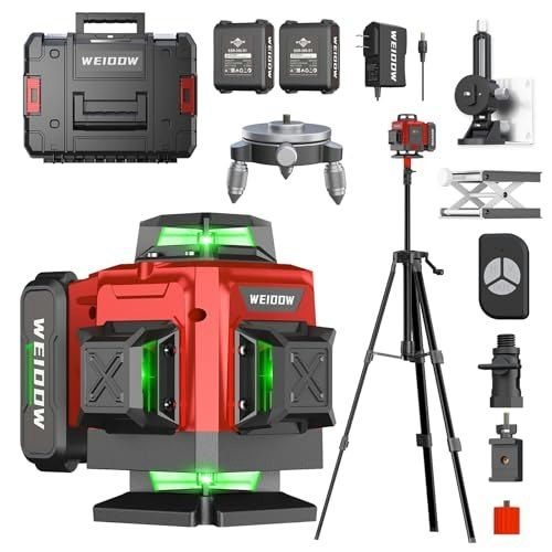 Weiddw 360-Degree Green Cross-Line Self-Leveling Laser Level: $66.49 Weiddw 360-Degree Green Cross-Line Self-Leveling Laser Level: $66.49