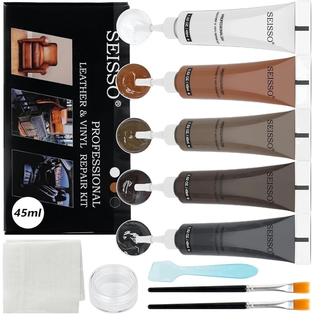 Leather and Vinyl Furniture Repair Kit: $16.99 Leather and Vinyl Furniture Repair Kit: $16.99