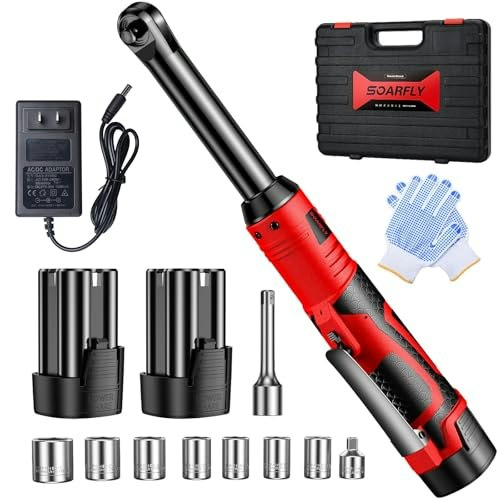 Soarfly 16.8V 3/8-Inch Cordless Ratchet Wrench Set: $49.98 Soarfly 16.8V 3/8-Inch Cordless Ratchet Wrench Set: $49.98