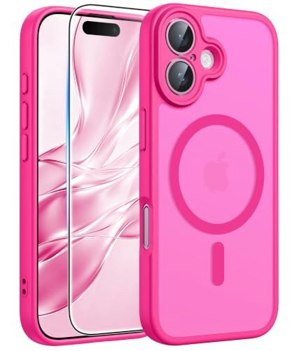 FNTCASE iPhone 16 Plus MagSafe Case: $9.49 FNTCASE iPhone 16 Plus MagSafe Case: $9.49