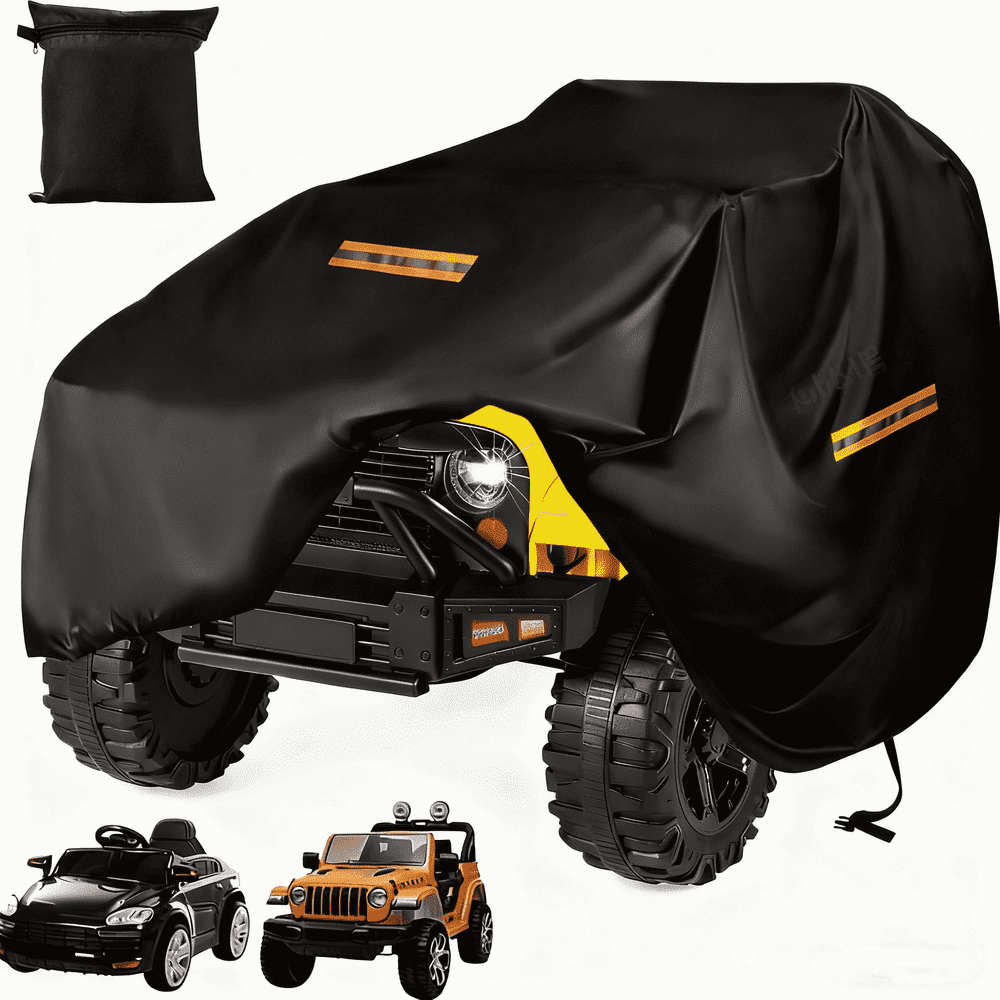 Lcgod Heavy-Duty 55" x 33" x 32" Ride-On Car Cover: $21.29