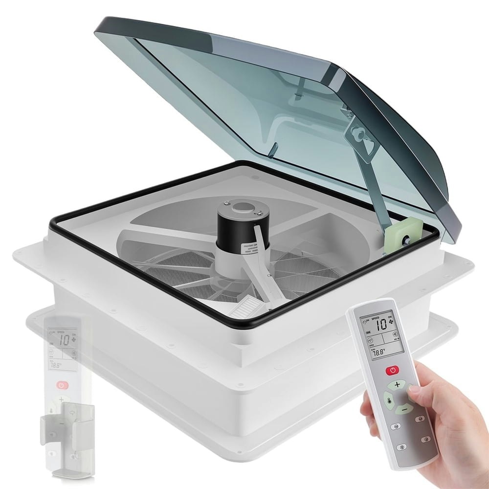 14-Inch RV Roof Vent Fan: $125.99 14-Inch RV Roof Vent Fan: $125.99