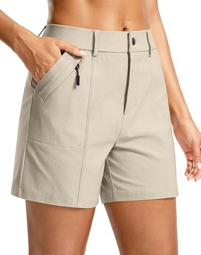 Santiny Women's Hiking and Golf Shorts: $25.49 Santiny Women's Hiking and Golf Shorts: $25.49