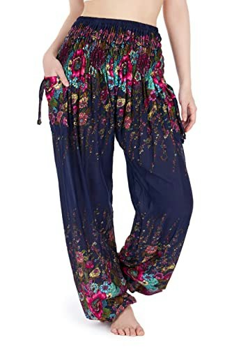 Lannaclothesdesign Women's Boho Harem Pants: $16.96