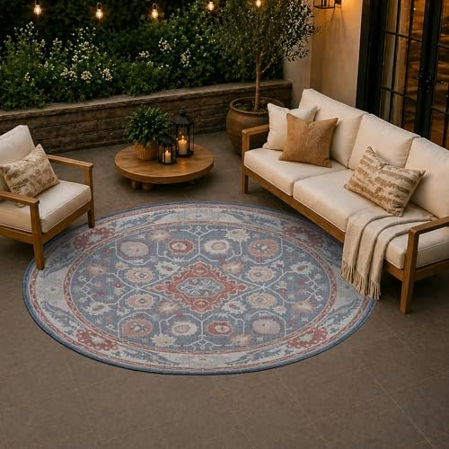 Loom & Crate 8-Foot Round Indoor Outdoor Rug: $110.49 Loom & Crate 8-Foot Round Indoor Outdoor Rug: $110.49