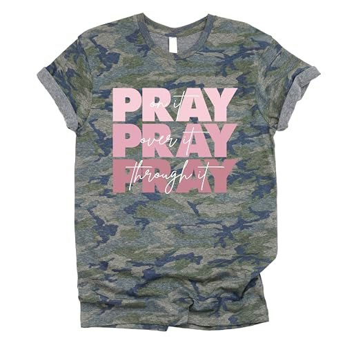 Love in Faith Women's Pray On It T-Shirt: $14.95 Love in Faith Women's Pray On It T-Shirt: $14.95