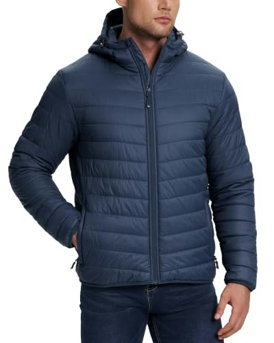 33,000ft Men's Packable Hooded Puffer Jacket: $50.14 33,000ft Men's Packable Hooded Puffer Jacket: $50.14