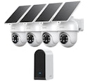 Ansque Wireless Solar-Powered Home 4-Camera Security System for $280 + free shipping