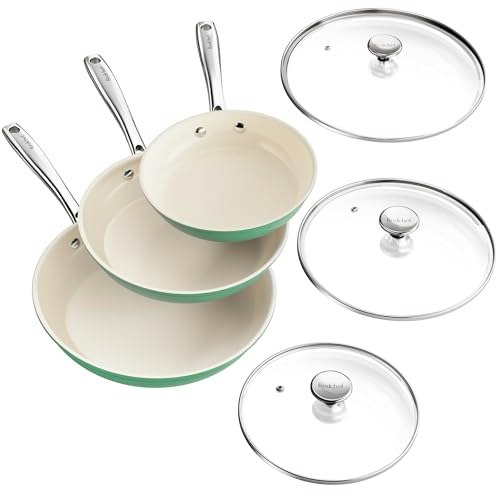 Redchef 6-Piece Nonstick Fry Pan Set: $84.97 Redchef 6-Piece Nonstick Fry Pan Set: $84.97