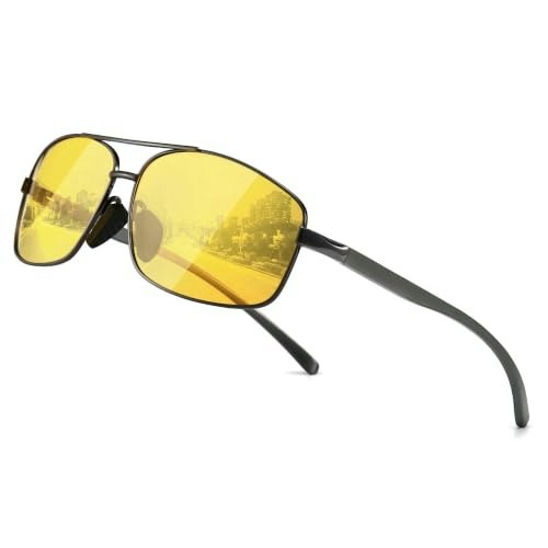 Sungait SGT458YS-QKHP Polarized Night Driving Glasses: $16.99