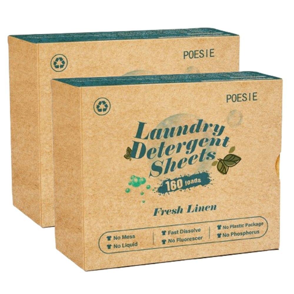 Poesie Laundry Detergent Sheets 320-Count 2-Pack: $21.99 Poesie Laundry Detergent Sheets 320-Count 2-Pack: $21.99