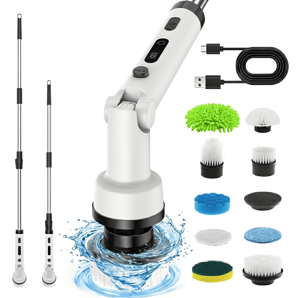 Electric Spin Scrubber 9-Attachment Set: $29.99 Electric Spin Scrubber 9-Attachment Set: $29.99
