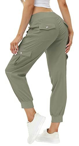 MoFiz Women's Quick-Dry Hiking Cargo Joggers: $29.63 MoFiz Women's Quick-Dry Hiking Cargo Joggers: $29.63
