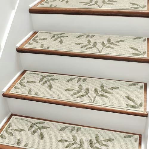 Tanvill Non-Slip Carpet Stair Treads: $52.79